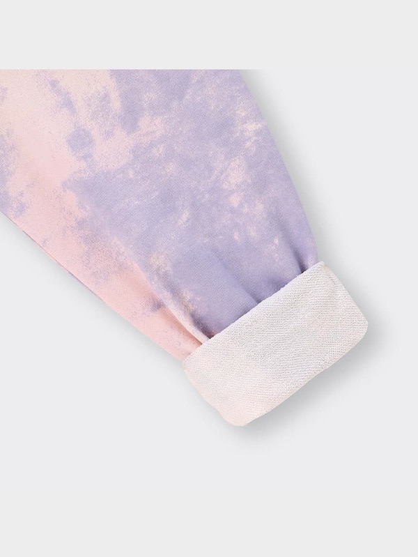 スウェットラウンジセット(長袖&ロングパンツ)(タイダイ)+E