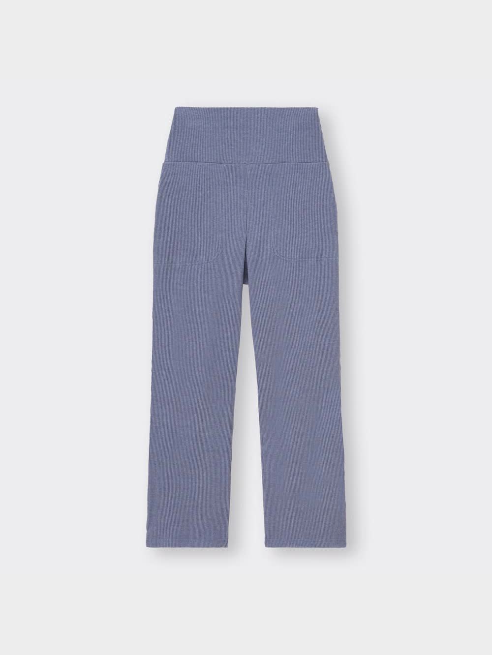 GU公式 | ハイウエストリブラウンジパンツ