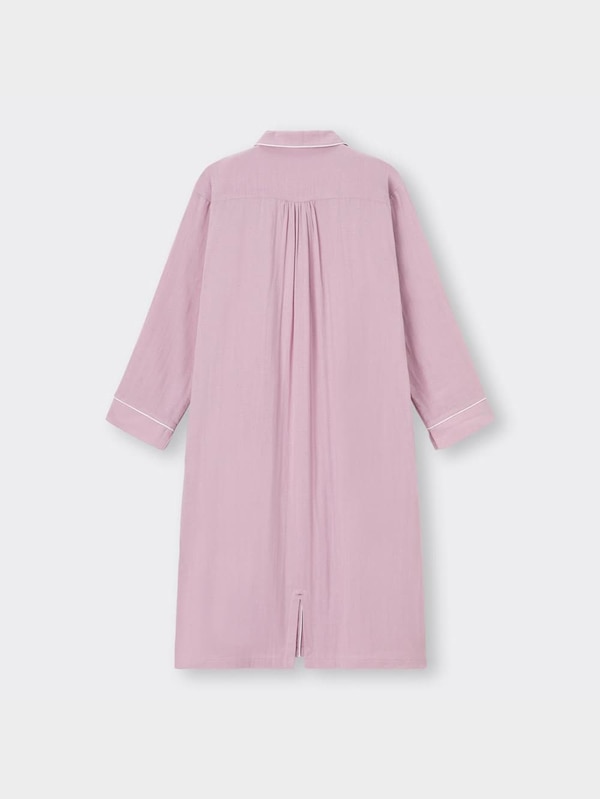 オーガニックコットンパジャマワンピース(長袖)+X