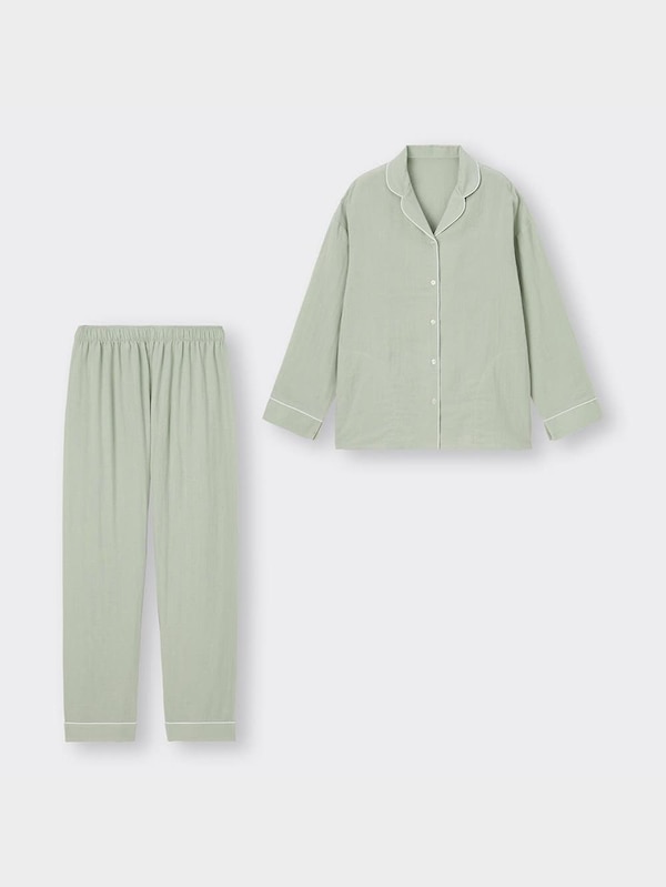 オーガニックコットンパジャマ(長袖)+E