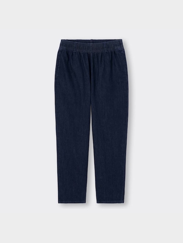 デニムシェフパンツ+EC(丈長め76.0cm)