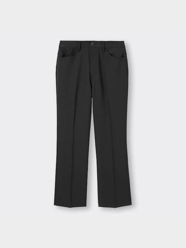 センタープレスストレートパンツ+EC(丈長め78.0cm)