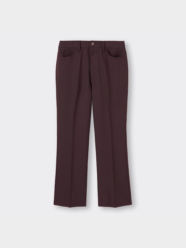 センタープレスストレートパンツ+EC(丈長め78.0cm)