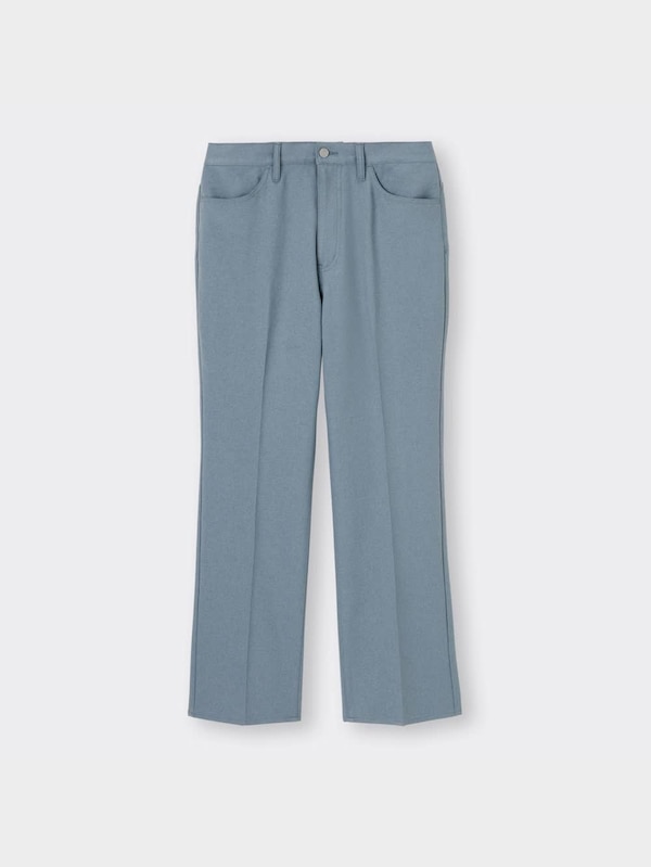 センタープレスストレートパン�ツ+EC(丈長め78.0cm)