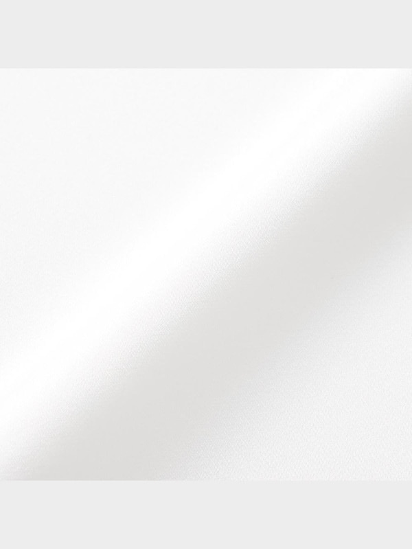 サテンオーバーサイズシャツ(長袖)Q+E