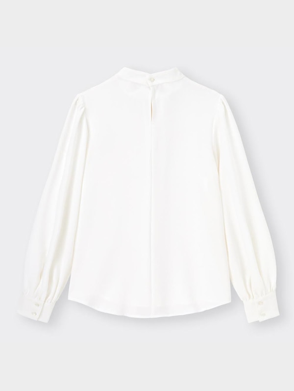 スタンドカラーブラウス(長袖)Z