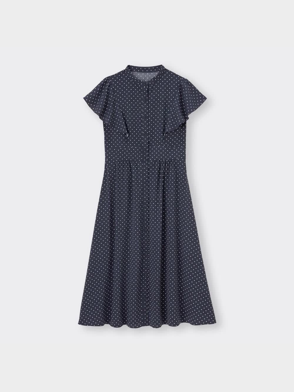 GUKA*BEYER DRESS 水玉 ワンピース 半袖○関税・送料無料○ 水玉ドットノースリーブワンピース - カラードレス