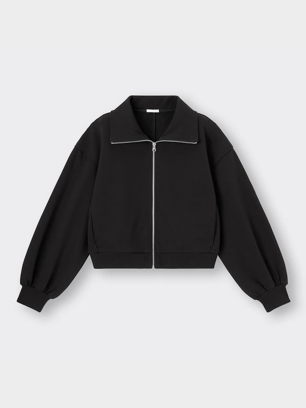 スウェットフルジップブルゾン(長袖)Q+E