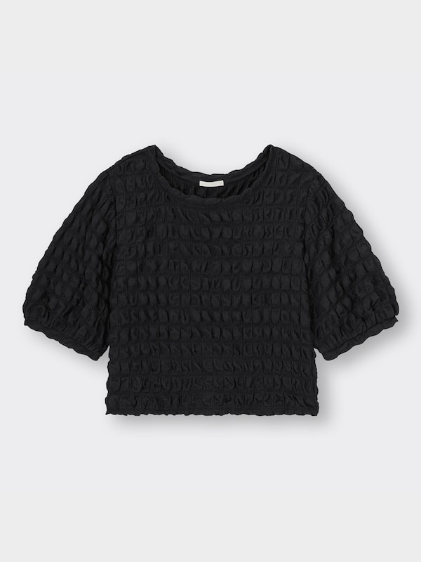 シャーリングT(5分袖)Q