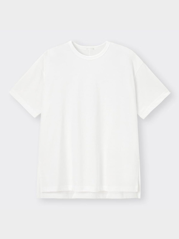 サイドスリットオーバーサイズT(5分袖)Q