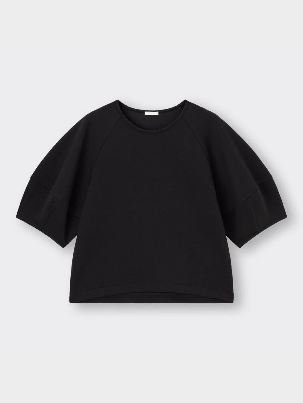 ♡にこ様ご確認♡ GU公式 | ランタンスリーブT(5分袖)Z+E