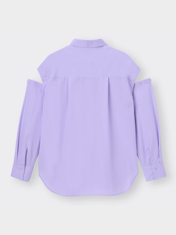 2WAYオーバーサイズシャツ(長袖)YT+E