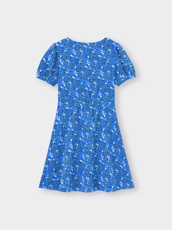 フラワープリントミニワンピース(半袖)YT+E