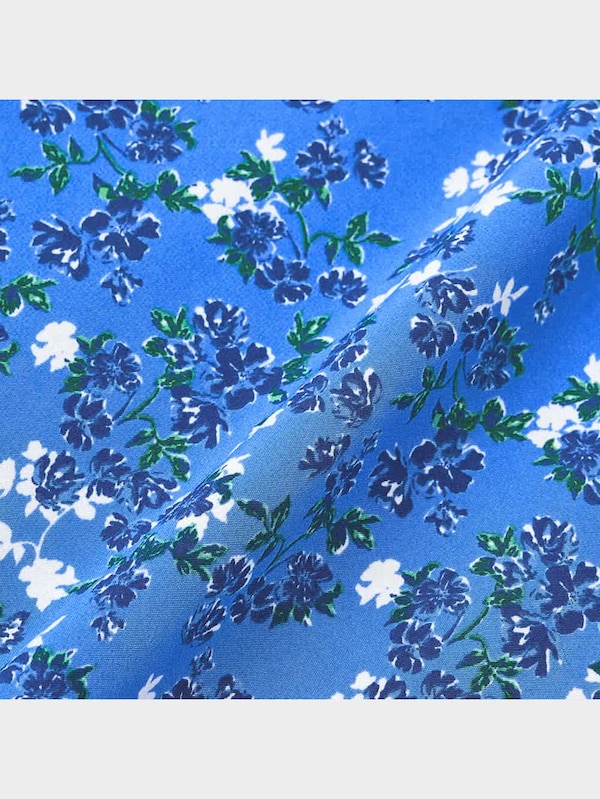 フラワープリントミニワンピース(半袖)YT+E