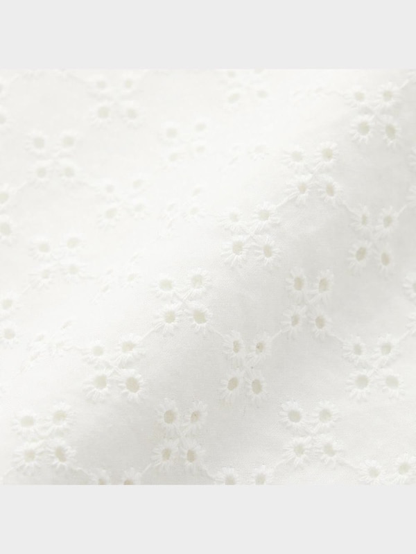 コットンレースミニワンピース(半袖)YT+X