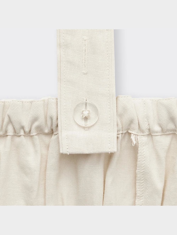 リネンブレンドミディワンピースOSB+E