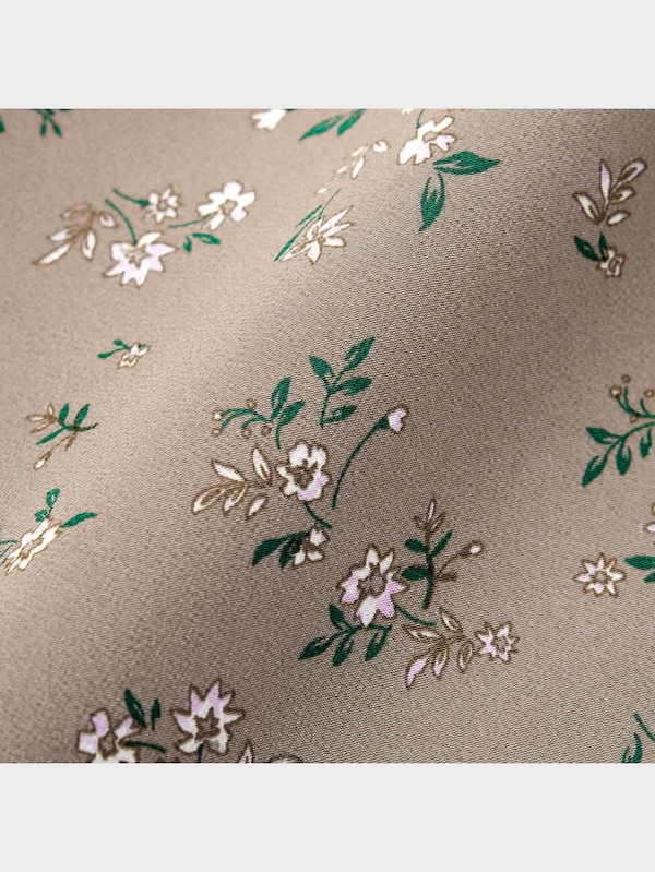 フラワープリントミニキャミソールワンピースYT+E