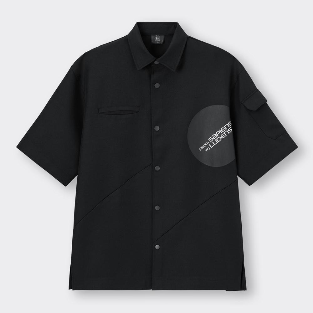 オーバーサイズシャツ(5分袖) KOJIMA PRODUCTIONS
