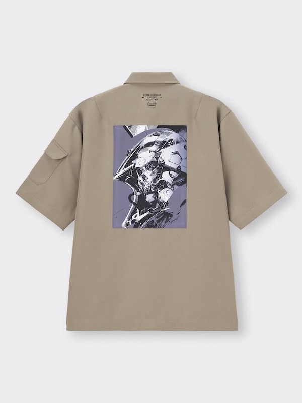 オーバーサイズシャツ(5分袖) KOJIMA PRODUCTIONS