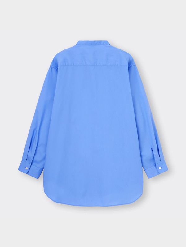 バンドカラーロングシャツ(長袖)SW+E