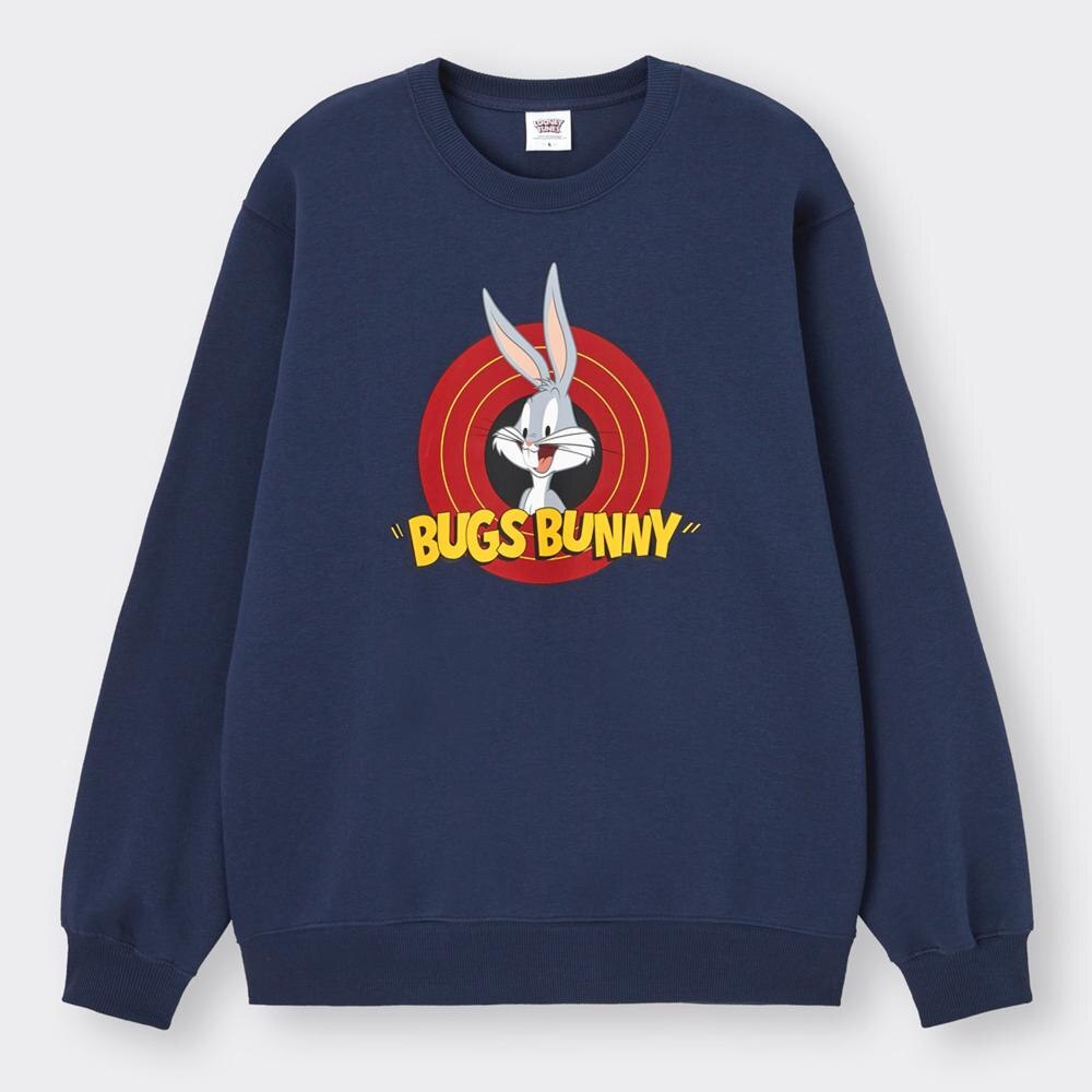 GU公式 | スウェットプルオーバー(長袖) Bugs Bunny