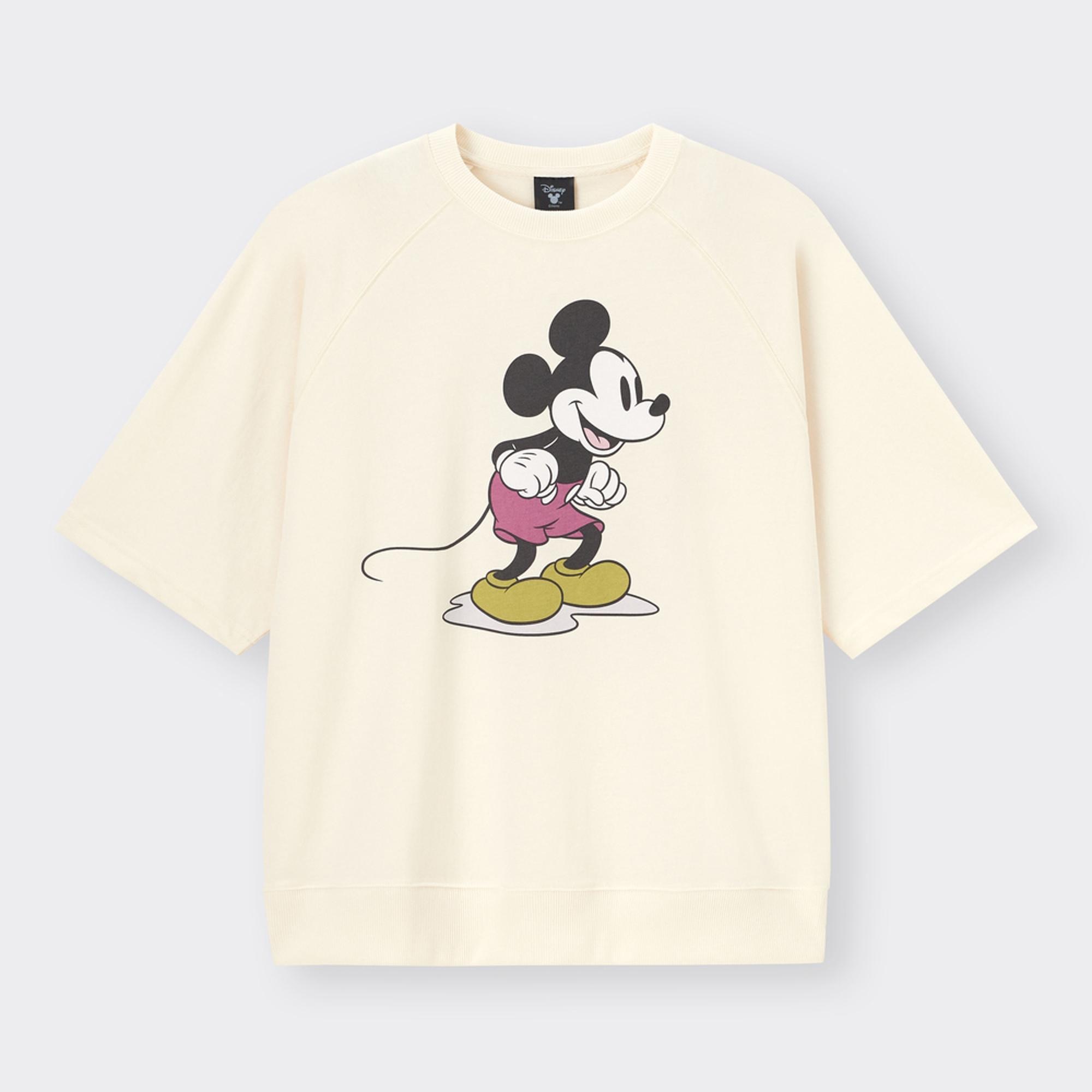 GU ジーユー メンズ Tシャツ 半袖 くすみカラー ピンク M 綿100 - トップス