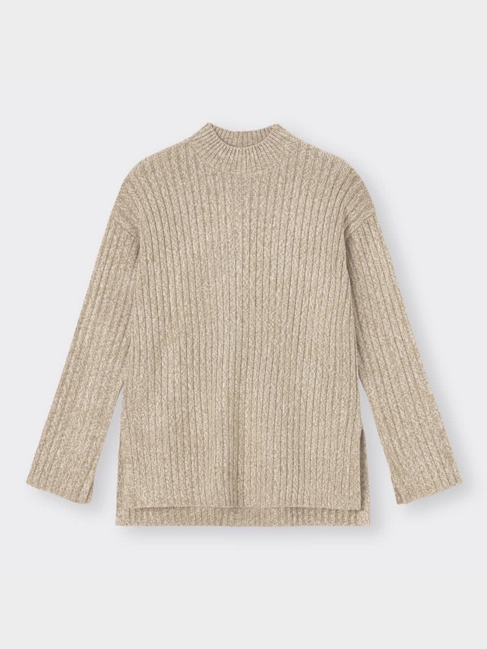 Ru様オーダーページ GU公式 | メランジリブニットチュニック(長袖)RS+E