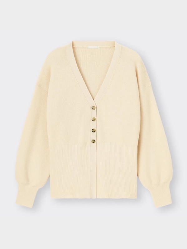 Vネックカーディガン(長袖)RS+E