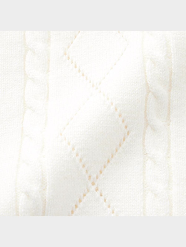 エンブロイダリーニットベストYT+E