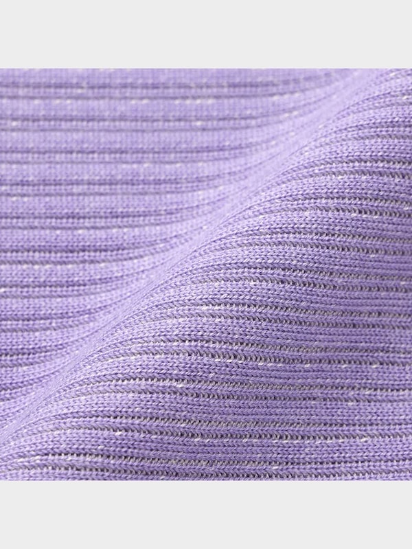 リブクロップドセーター(長袖)YT+X