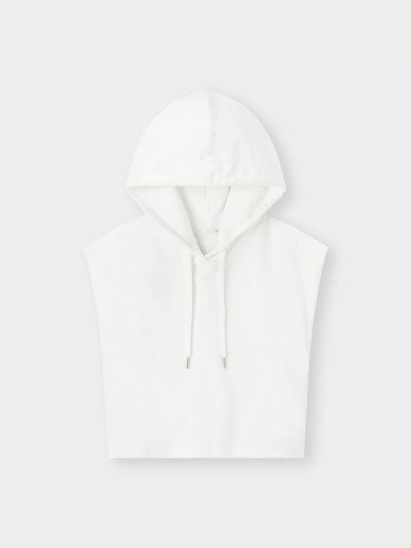 ミニ裏毛パーカ(ノースリーブ)YT+E