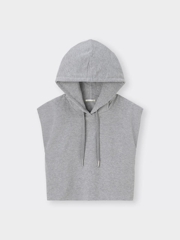 ミニ裏毛パーカ(ノースリーブ)YT+E