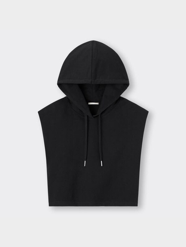 ミニ裏毛パーカ(ノースリーブ)YT+E