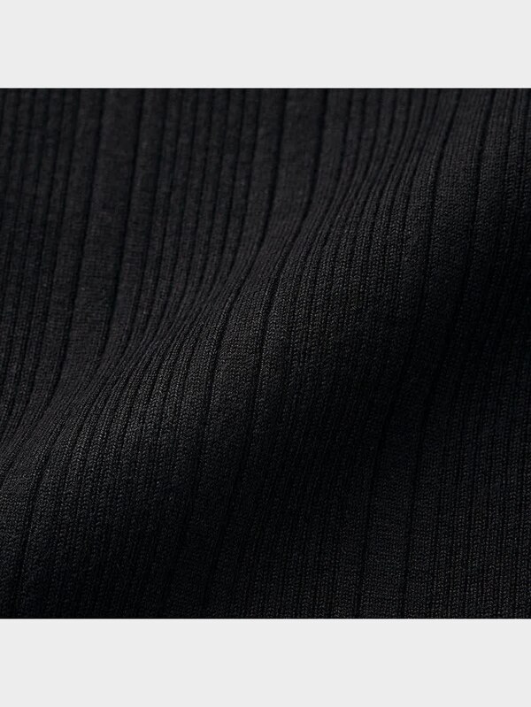 ランダムリブハイネックセーター(長袖)Z+E