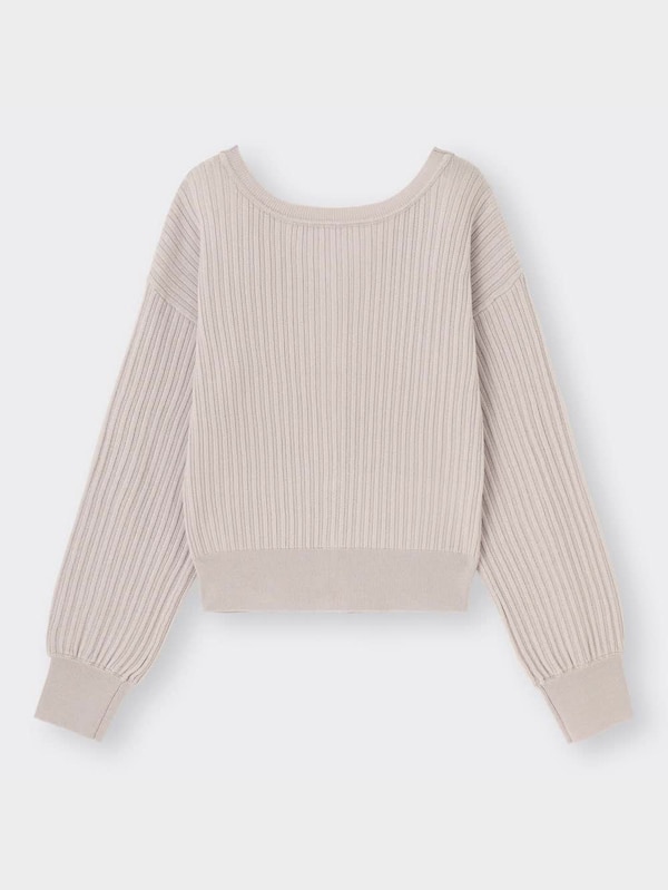 2WAYリブカーディガン(長袖)Z