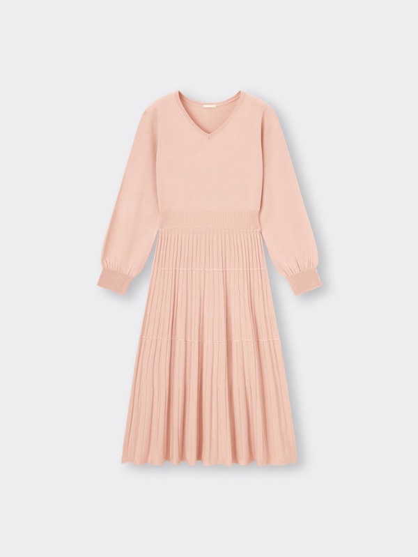 フレアニットワンピース(長袖)Z+E