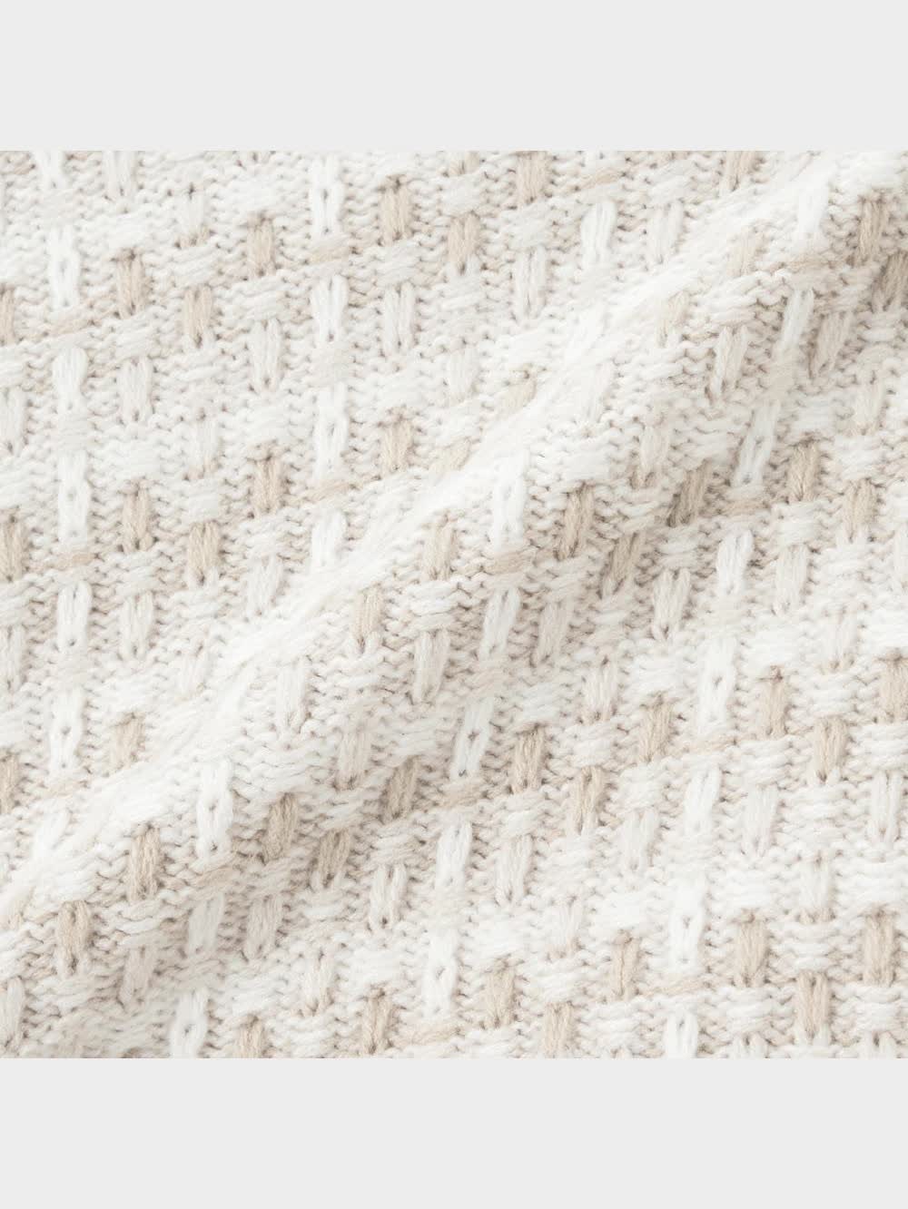 讚鞴様　M (エ、水)(レ) GU公式 | チェックニットジレQ+E