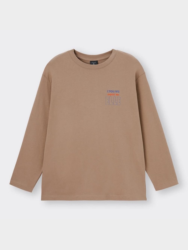 グラフィックT(長袖) ELLE 1