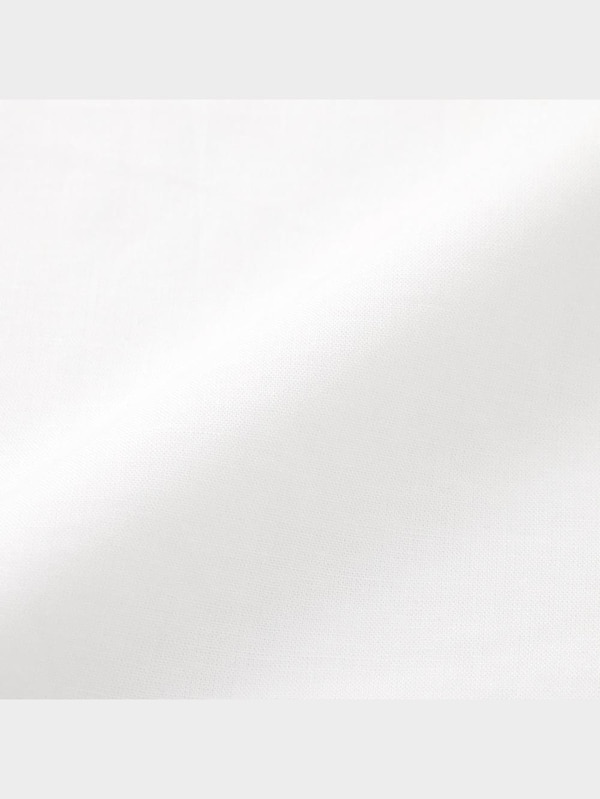 リネンブレンドギャザーブラウス(半袖)