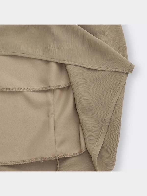 ギャザーフレアロングスカートZ+E