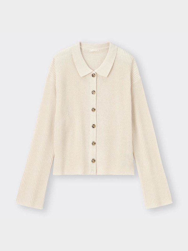 ポロカーディガン(長袖)+X