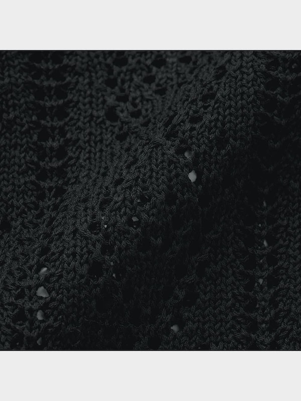 レーシークロップドカーディガン(半袖)YT+E