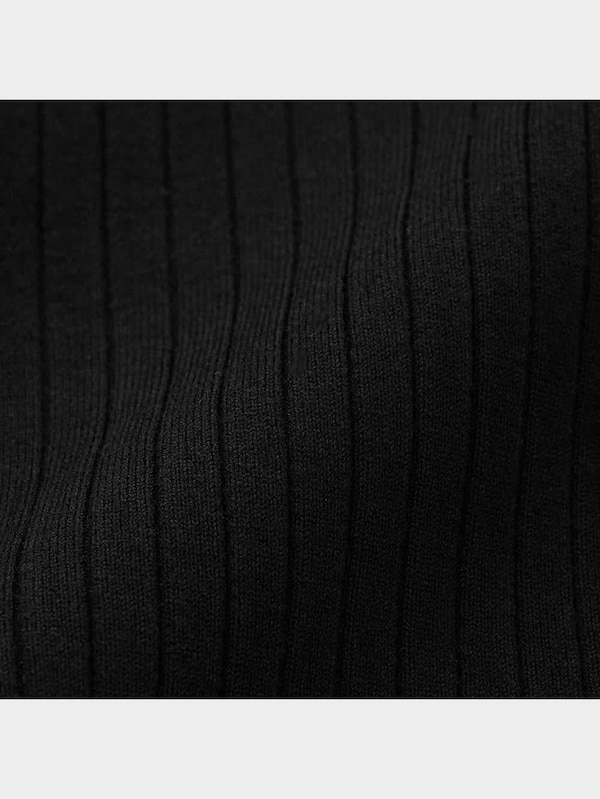 リブクロップドカーディガン(半袖)YT+E