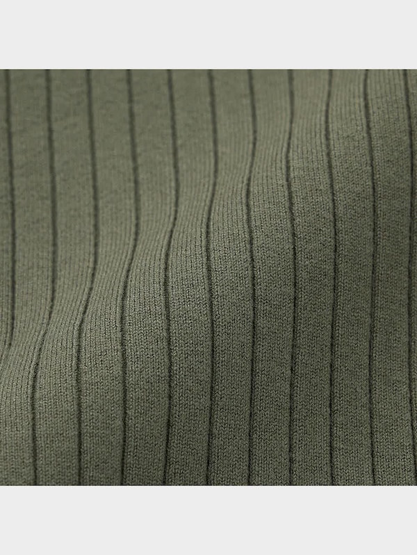 リブクロップドカーディガン(半袖)YT+E