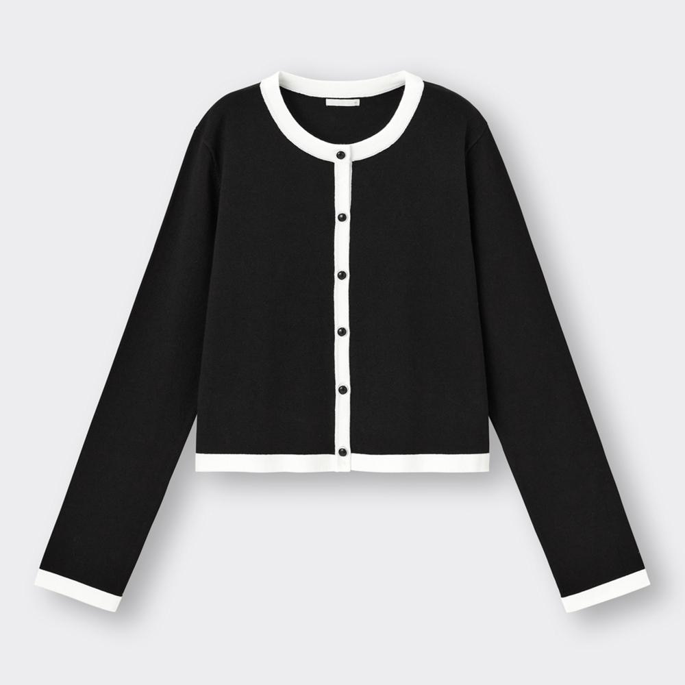 UVカットバイカラーカーディガン(長袖)OSB+EC