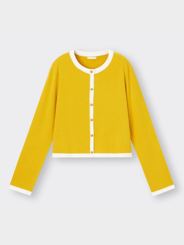 UVカットバイカラーカーディガン(長袖)OSB+EC