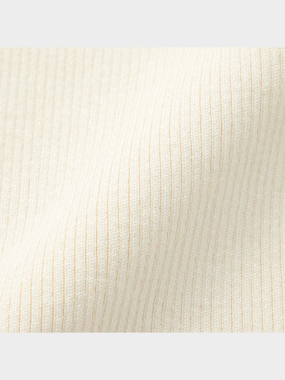 soraページ GU公式 | リブスクエアネックニットタンクトップ