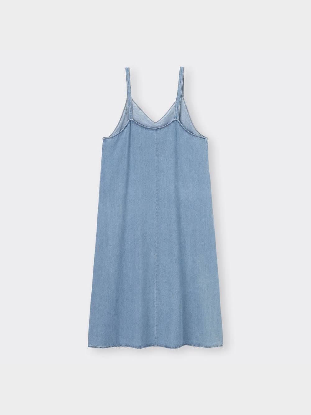 GU公式 | ライトデニムキャミソールワンピースOSB+EC
