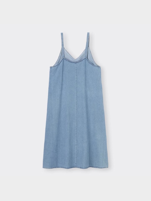 ライトデニムキャミソールワンピースOSB+EC