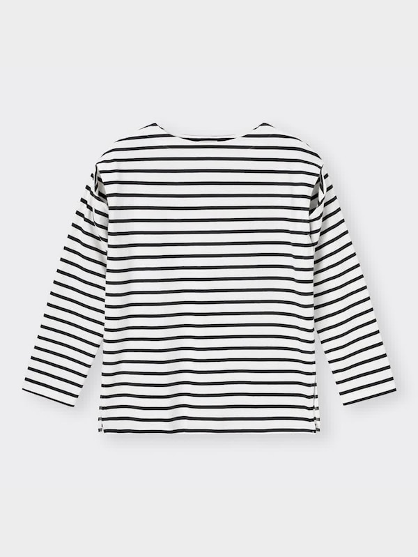 ボーダーカットアウトT(長袖)RS+E